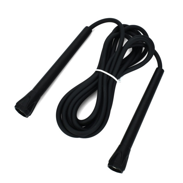 Скакалка MS 4797(Black) розмір 290 см ручки-пластик