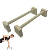 Паралетси упори для віджимання деревяні Wood Gym Push Up NE-WD-50 з бука 50 см 2 шт