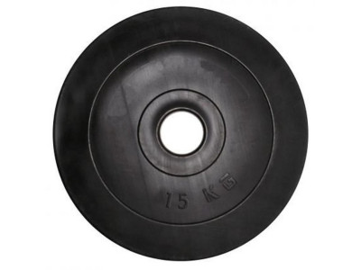 Диск гантельний "Rock Pro" NE-PL-D-15 15 кг композитний у пластиковій оболонці