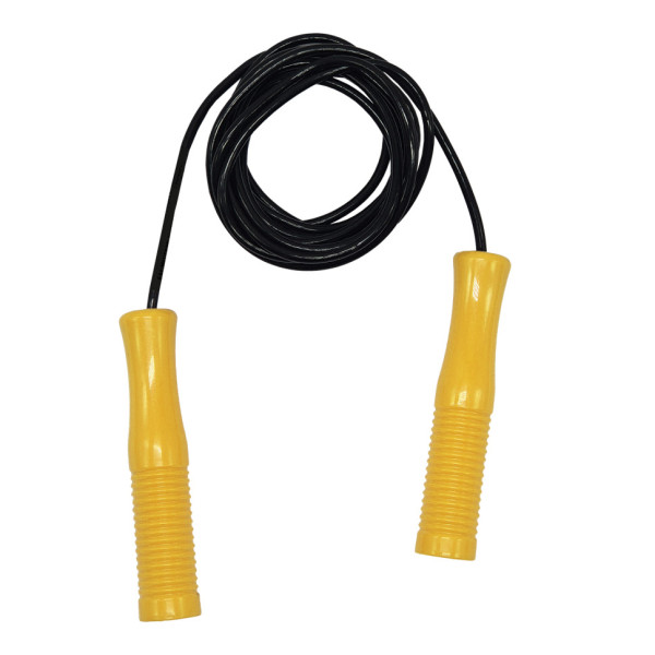 Дитяча Скакалка №1 0749(Yellow) діаметр 37 мм довжина 270 см чорна
