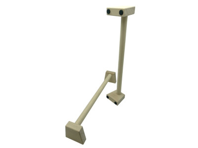 Паралетси упори для віджимання деревяні Wood Gym Push Up NE-WD-60 з бука 50 см 2 шт