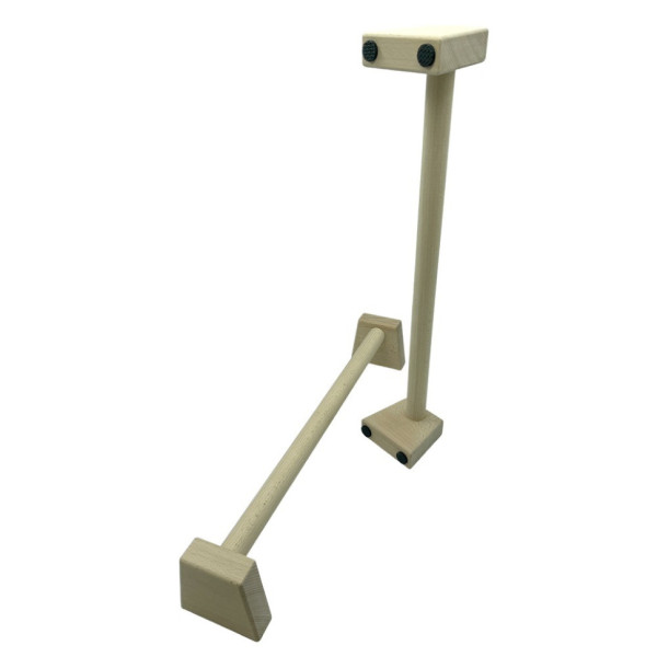 Паралетси упори для віджимання деревяні Wood Gym Push Up NE-WD-60 з бука 50 см 2 шт