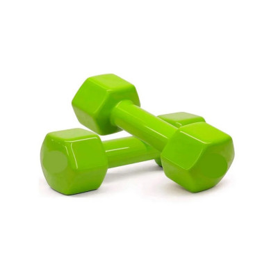 Гантелі для фітнесу Vinyl NE-VIN-2 2 шт по 2 кг Гантелі для фітнесу Vinyl NE-VIN-2 2 шт по 2 кг