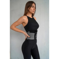 Пояс-корсет для підтримки спини "Waist Shaper" Power System 6031GR-3 Grey S/M Пояс-корсет для підтримки спини "Waist Shaper" Power System 6031GR-3 Grey S/M