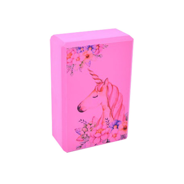 Блок для йоги "Єдиноріг" MS 0858-14(Pink) EVA 23 х 15 х 75 см Блок для йоги "Єдиноріг" MS 0858-14(Pink) EVA 23 х 15 х 75 см