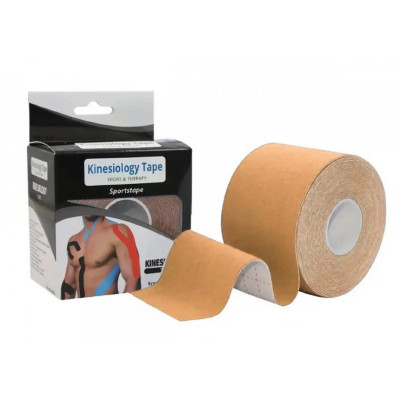 Кінезіологічний тейп Kinesio EasyFit EF-2080-SN бежевий Кінезіологічний тейп Kinesio EasyFit EF-2080-SN бежевий