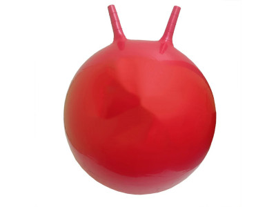 Мяч для фітнесу (фітбол) BT-PB-0178(Red) з ріжками 55 см Мяч для фітнесу (фітбол) BT-PB-0178(Red) з ріжками 55 см
