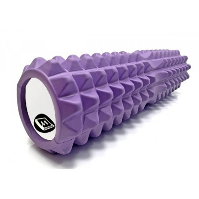 Масажний ролик Grid Roller v.2.2 EasyFit EF-2028-V 45 см Фіолетовий