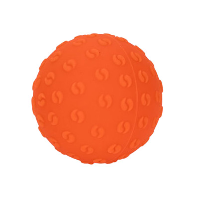 Мяч масажний текстурний MS 4812(Orange) діаметр 6 см стрибун 145 грам