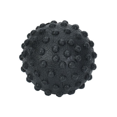 Мяч масажний для йоги/фітнесу MS 4191(Black) текстурний TPR 5 см 65 грам