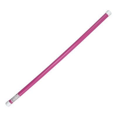 Палиця гімнастична тренувальна 20270(Pink) довжина 80 см d 27 мм