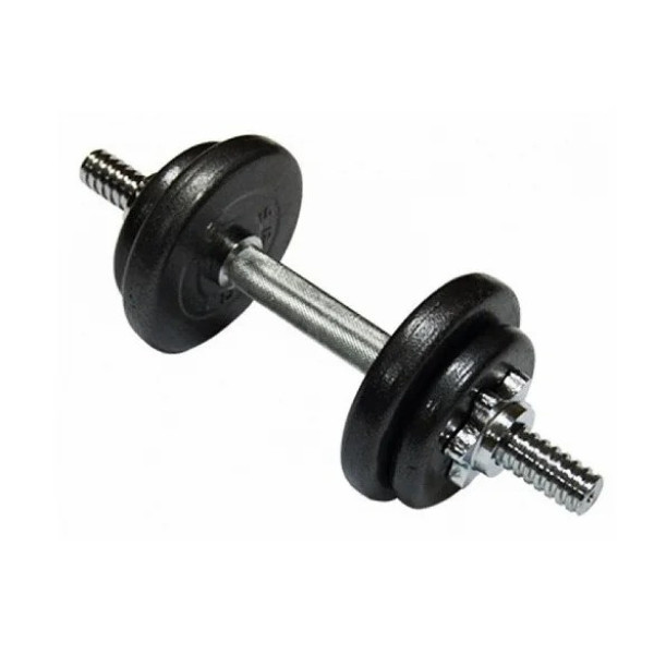 Гантель складальна лита 1шт 7,5 кг TI-968-744-8-1 Гантель складальна лита 1шт 7,5 кг TI-968-744-8-1