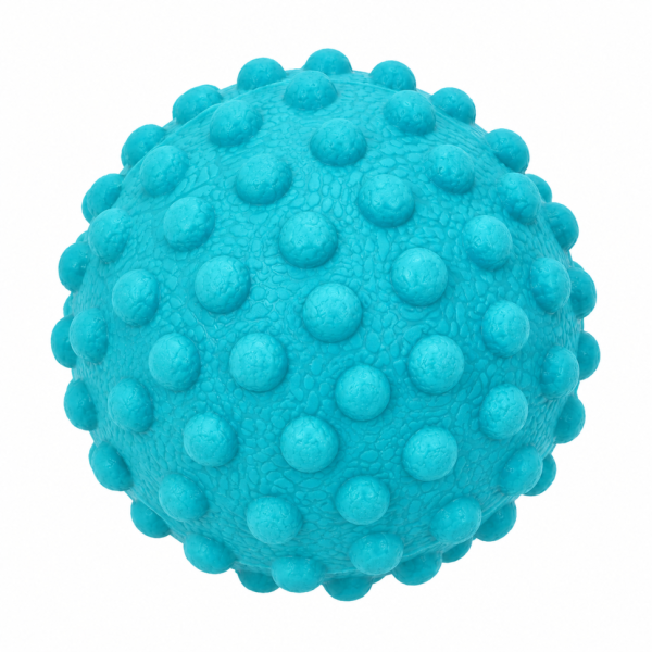Мяч масажний для йоги та фітнесу MS 4191(Turquoise) текстурний TPR 5 см 65 гр Мяч масажний для йоги та фітнесу MS 4191(Turquoise) текстурний TPR 5 см 65 гр