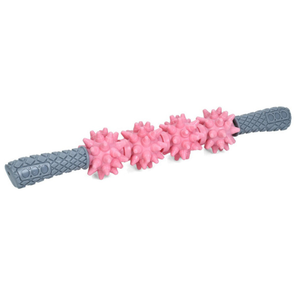 Роликовий масажер MS 4672(Pink) розмір 455х7 см рожевий Роликовий масажер MS 4672(Pink) розмір 455х7 см рожевий