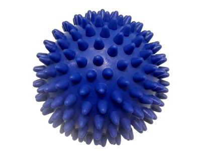 Мяч масажний MS 2096-2(Dark-Blue) розмір 75 см чорно-синій