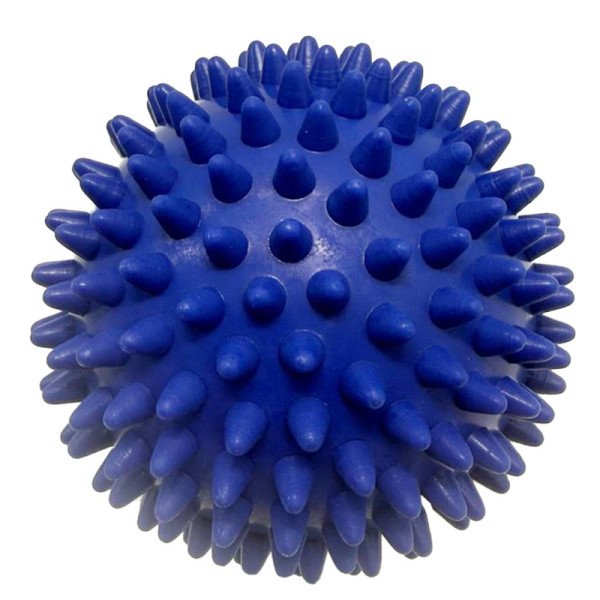 Мяч масажний MS 2096-2(Dark-Blue) розмір 75 см чорно-синій