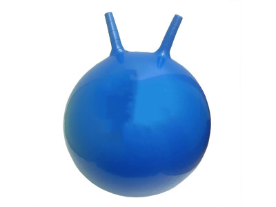 Мяч для фітнесу (фітбол) BT-PB-0178(Blue) з ріжками 55 см Мяч для фітнесу (фітбол) BT-PB-0178(Blue) з ріжками 55 см