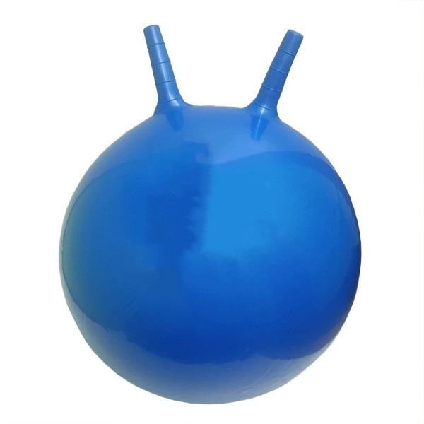 Мяч для фітнесу (фітбол) BT-PB-0178(Blue) з ріжками 55 см Мяч для фітнесу (фітбол) BT-PB-0178(Blue) з ріжками 55 см