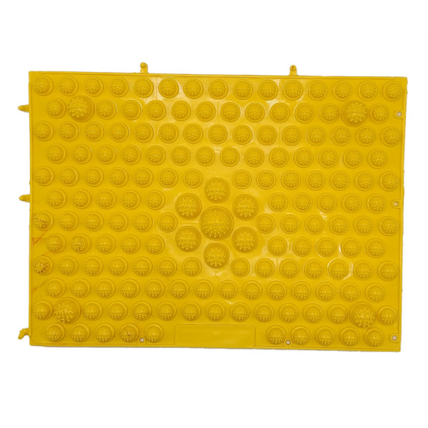Килимок масажний ортепедичний для дітей MS 2897 28 х 38 см Жовтий