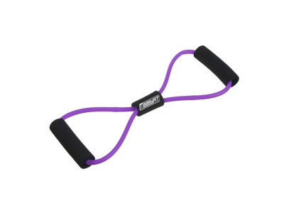 Еспандер вісімка EasyFit EF-3947-V фіолетовий трубчастий