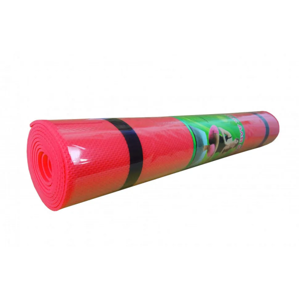 Йогамат килимок для йоги M 0380-1 матеріал EVA Червоний