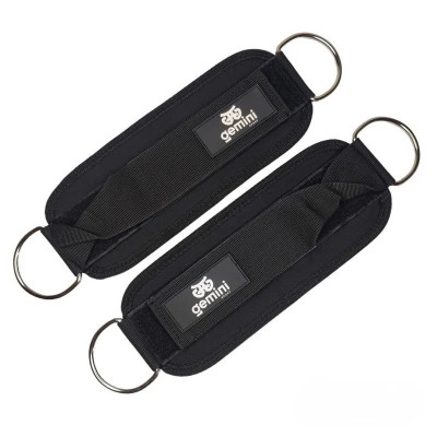 Манжети для тяги Gemini sport GQ-045 чорний 2 штуки