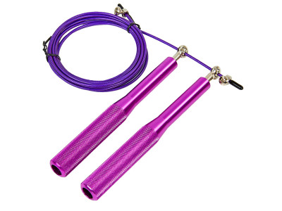 Швидкісна регульована скакалка MS 3407(Violet) 290 см Швидкісна регульована скакалка MS 3407(Violet) 290 см