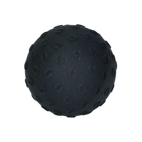 Мяч масажний текстурний MS 4812(Black) діаметр 6 см стрибун 145 грам