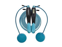 Скакалка швидкісна з лічильником EasyFit TwinRope EF-1909-GN 28 метра