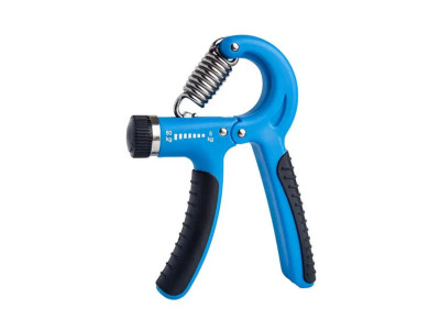 Еспандер кистьовий пружинний з регульованим навантаженням Power Grip Pro NE-W-87-BL 5-60 кг