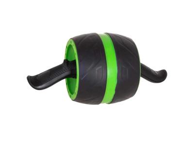 Ролик-колесо для преса AB Wheel Springos FA5010 зелений з поворотним механізмом