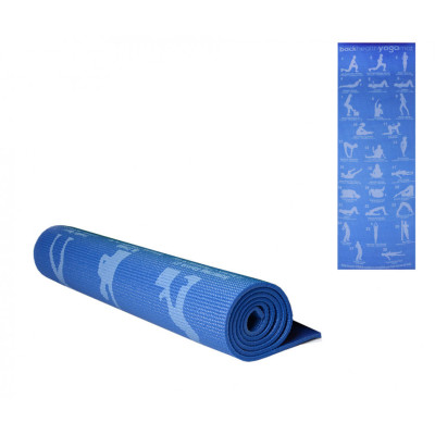 Йогамат MS1845 173х61см Блакитний