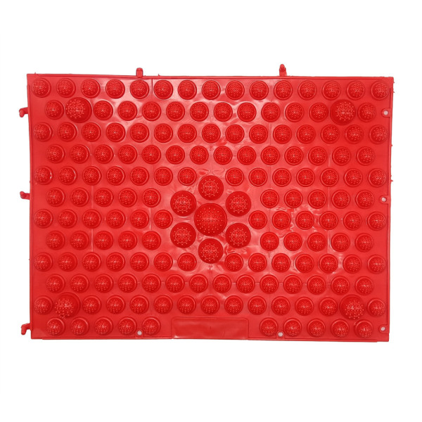 Килимок масажний ортепедичний для дітей MS 2897 28 х 38 см Червоний