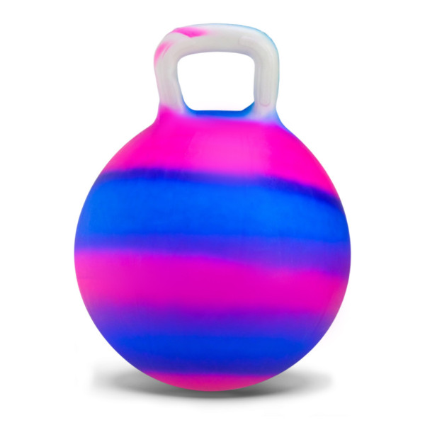 Дитячий гумовий мяч RB26528-1 з ручкою 40 см 300 грам