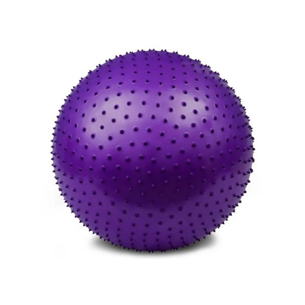 Масажний м'яч для фітнесу EasyFit EF-3015-V 65 см фіолетовий