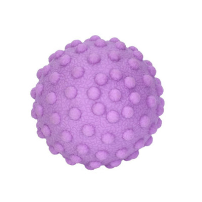 Мяч масажний для йоги/фітнесу MS 4191(Violet) текстурний TPR 5 см 65 грам