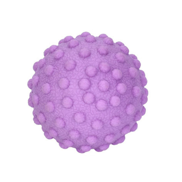 Мяч масажний для йоги/фітнесу MS 4191(Violet) текстурний TPR 5 см 65 грам