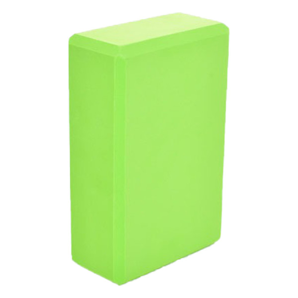 Блок для йоги MS 0858-11 EVA, Чорний Зелений Блок для йоги MS 0858-11 EVA, Чорний Зелений