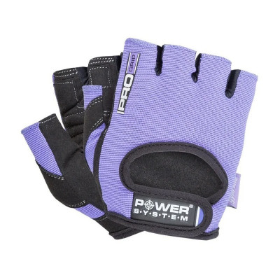 Рукавички для фітнесу Pro Grip Power System PS-2250_M_Purple розмір М purple