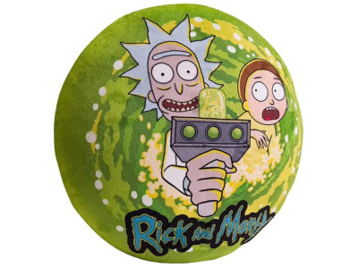 Декоративна подушка "Рік та Морті у пошуках пригод" FRMRIMPIL22GN0001 37 см