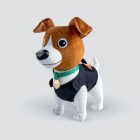 Плюшева іграшка пес Патрон FWPATRONPL22WTBN1 27 см