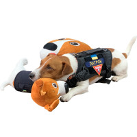 Плюшева іграшка пес Патрон FWPATRONPL22WTBN1 27 см