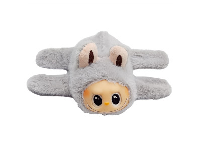 Дитяча мяка іграшка-браслет The Monsters Labubu LBB-R(Grey)