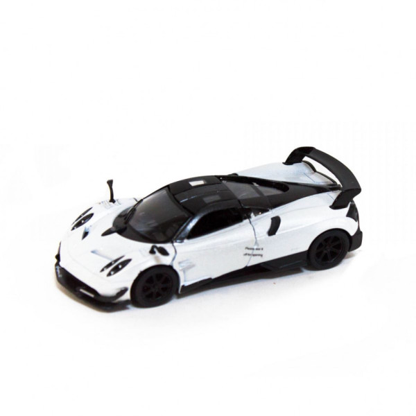 Колекційна іграшкова машинка Pagani Huayra BC KT5400W інерційна Білий