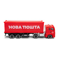 Автомодель колекційна Фура "Нова Пошта" TechnoDrive 250416CG масштаб 1:64