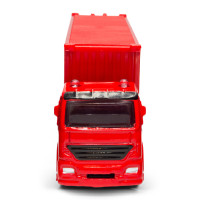 Автомодель колекційна Фура "Нова Пошта" TechnoDrive 250416CG масштаб 1:64
