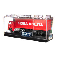 Автомодель колекційна Фура "Нова Пошта" TechnoDrive 250416CG масштаб 1:64