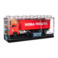 Автомодель колекційна Фура "Нова Пошта" TechnoDrive 250416CG масштаб 1:64