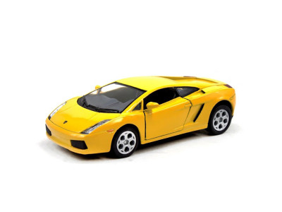 Колекційна машинка "Lamborghini Gallardo" KT5098W(Yellow) масштаб 1:42
