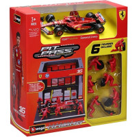 Ігровий набір Формула-1 "Pit Pass Ferrari SF-24" Bburago 18-36862 (#16) Ігровий набір Формула-1 "Pit Pass Ferrari SF-24" Bburago 18-36862 (#16)